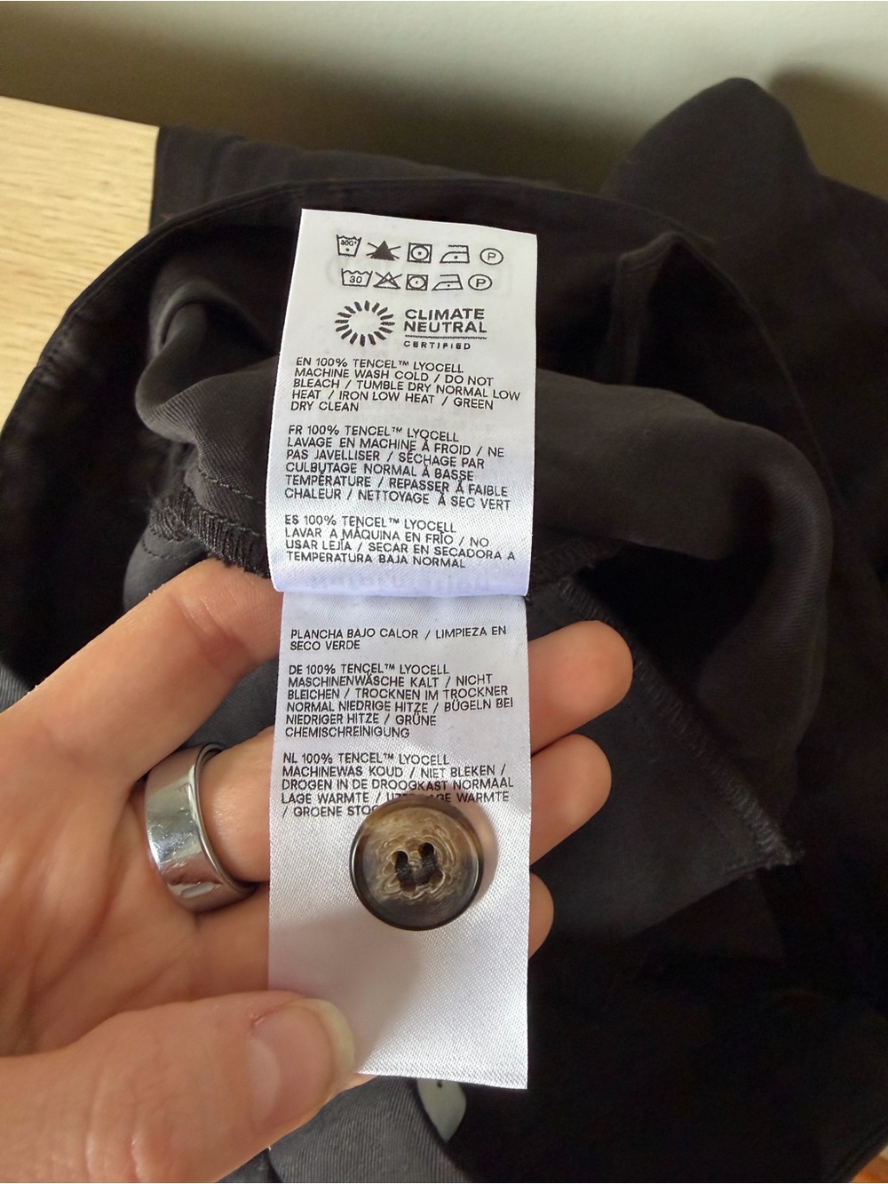Reformation Mason Pants Black 4 - Picture 11 of 12